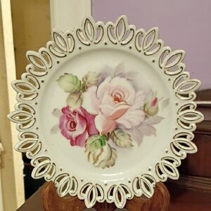 Lefton Decorative Wall Hanging Plate